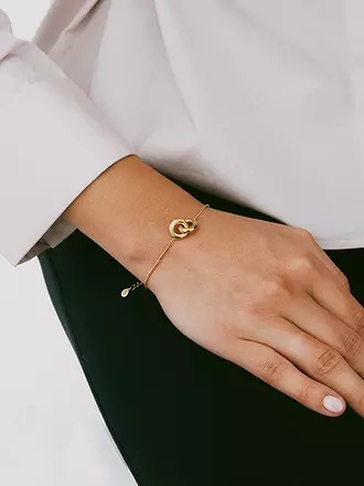 EDBLAD | Armband CHUNKY ETERNAL BRACELET Gold | 